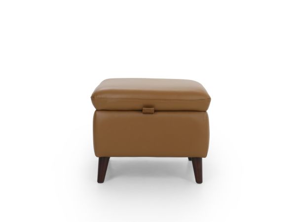 Hockney Footstool (storage) - type 40/S Leather