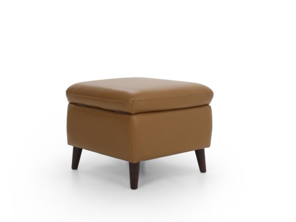 Hockney Footstool (storage) - type 40/S Leather