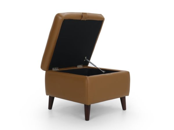 Hockney Footstool (storage) - type 40/S Leather