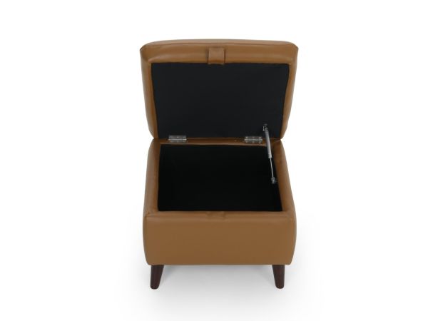 Hockney Footstool (storage) - type 40/S Leather