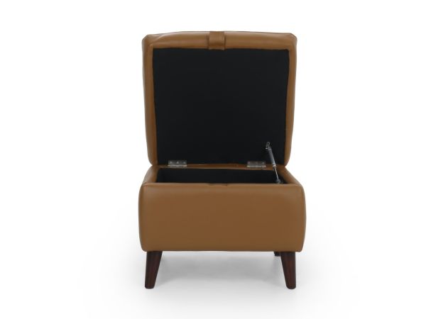Hockney Footstool (storage) - type 40/S Leather