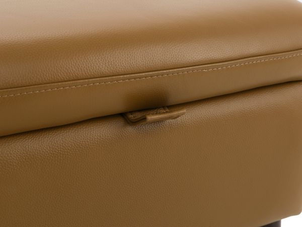 Hockney Footstool (storage) - type 40/S Leather