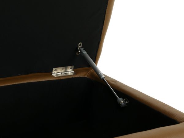 Hockney Footstool (storage) - type 40/S Leather