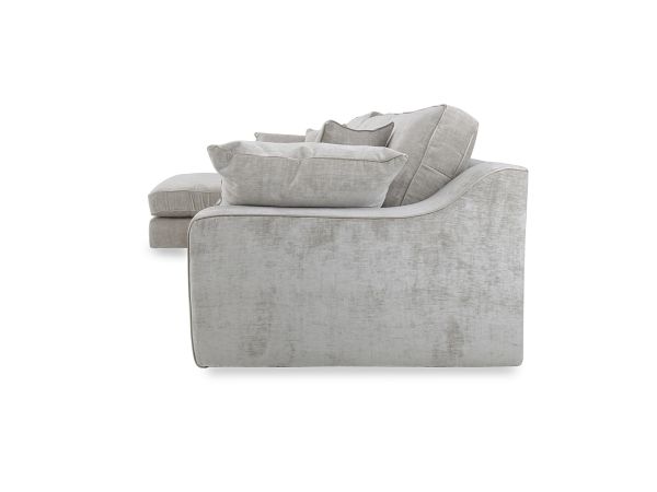 Burlington Large chaise sofa (rhf arm/lhf chaise) (standard back) - type C Fabric