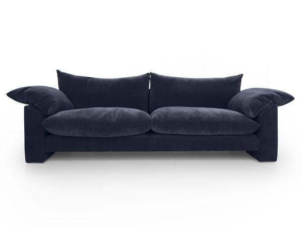 Candice 4 seater sofa - type C - Fabric: Dusk Indigo 90419