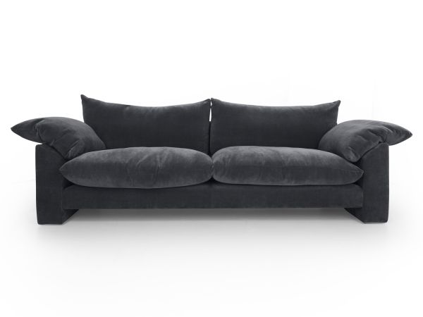 Candice 4 seater sofa - type C - Fabric: Dusk Slate 90423