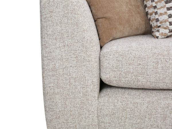 Leon Large chaise sofa (rhf chaise ) (pillow back) - type C