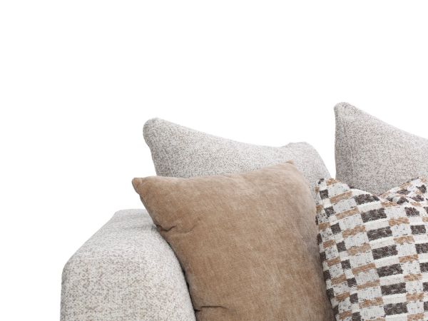 Leon Large chaise sofa (rhf chaise ) (pillow back) - type C
