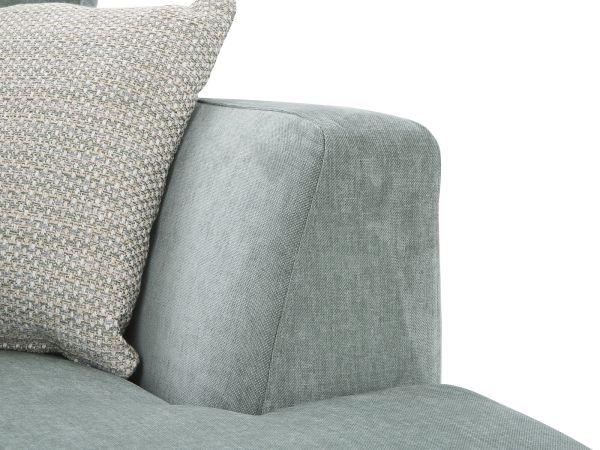 Leon Large chaise sofa (rhf chaise ) (pillow back) - type C