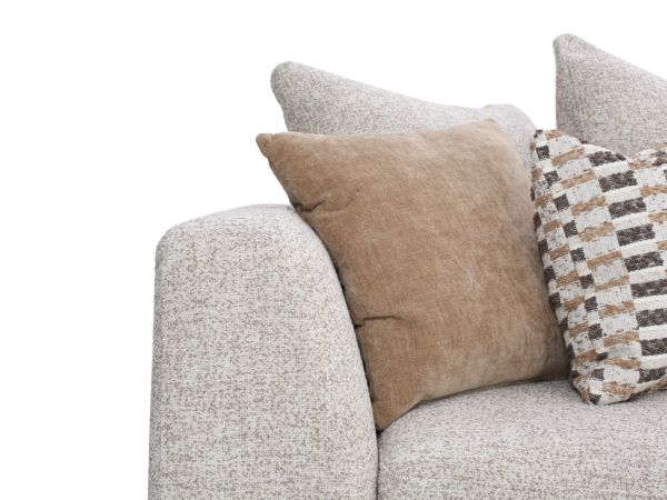 Leon Large chaise sofa (rhf chaise ) (pillow back) - type C