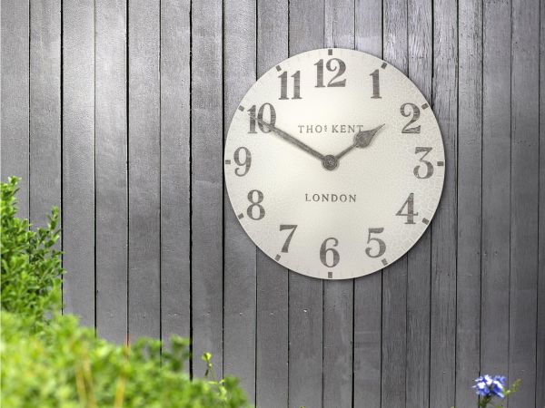 Clocks 20 Outdoor Arabic Wall Clock Crackle