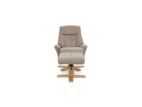 Churston Swivel recliner and stool