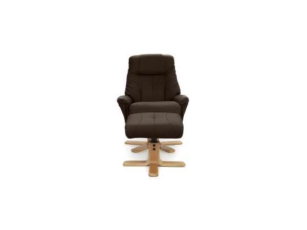 Churston Swivel recliner and stool