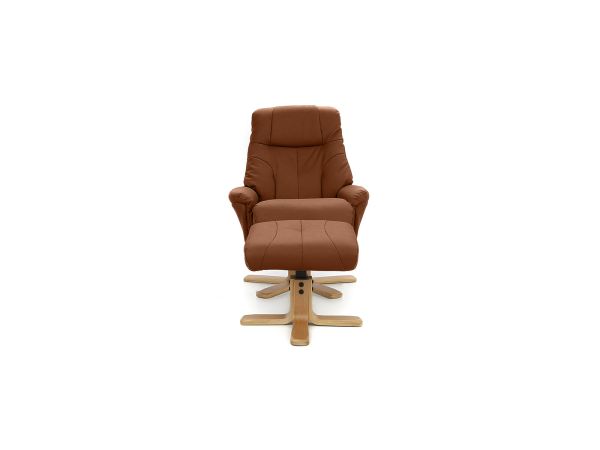 Churston Swivel recliner and stool