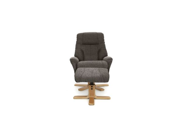 Churston Swivel recliner and stool