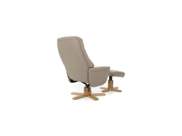 Churston Swivel recliner and stool