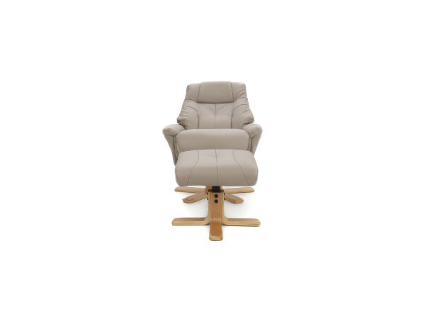Churston Swivel recliner and stool