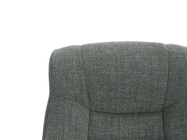 Montie Swivel recliner with stool