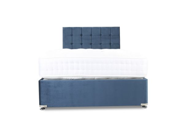 Wool Supreme 1000 Single platform top divan set with Cuba headboard