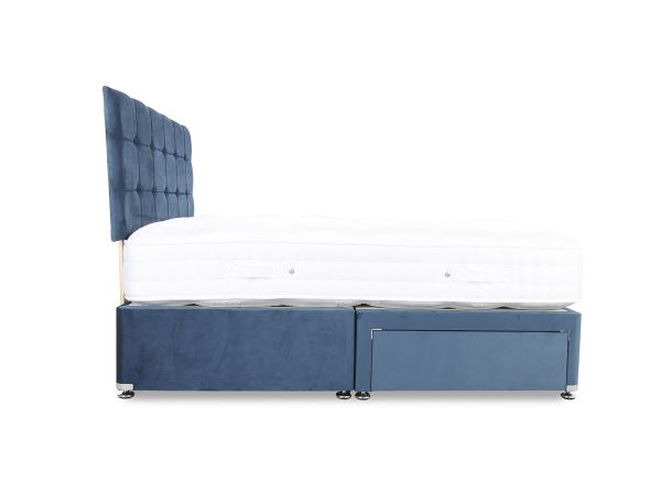 Wool Supreme 1000 Single platform top divan set with Cuba headboard