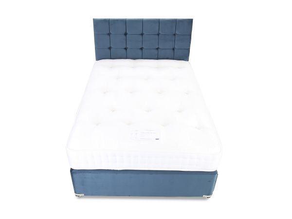 Wool Supreme 1000 Super king 4 drawer platform top divan set with Cuba headboard