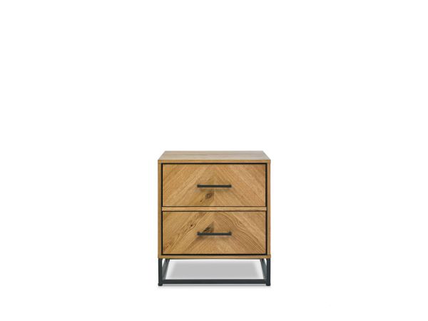 Bucklebury 2 drawer nightstand