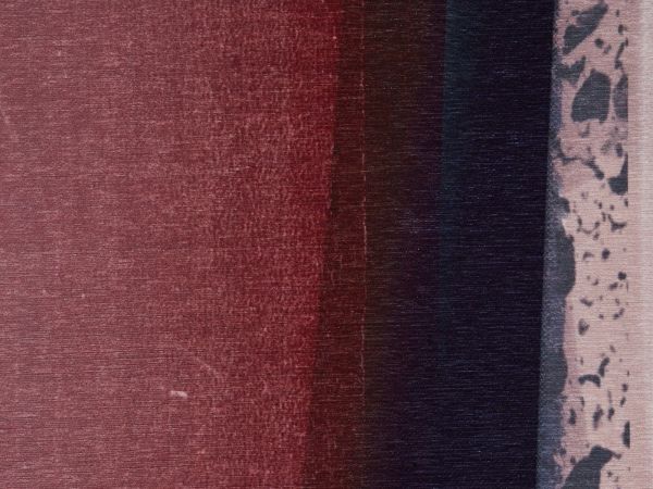 Michelle Collins Printed 150x230cm Rug Rose/Crimson