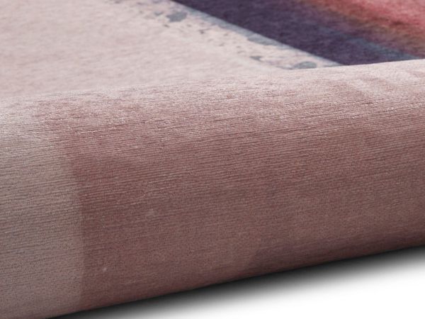 Michelle Collins Printed 150x230cm Rug Rose/Crimson