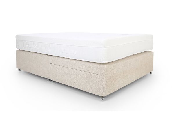 Symmetry 1600 Single firm edge divan set Standard Fabric