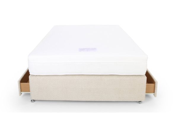 Symmetry 1600 Single firm edge divan set Standard Fabric