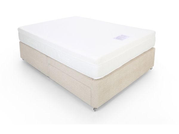 Symmetry 1600 Single firm edge divan set Standard Fabric