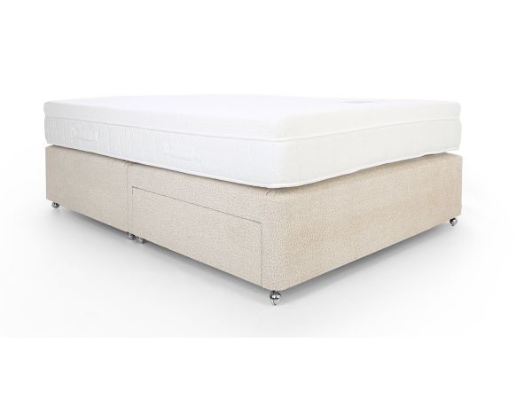 Symmetry 1600 Single firm edge divan set Standard Fabric