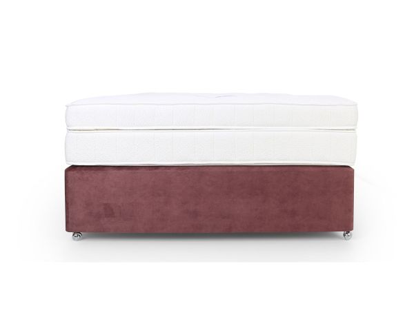 Symmetry 2500 Single firm edge 2 drawer divan set Standard Fabric