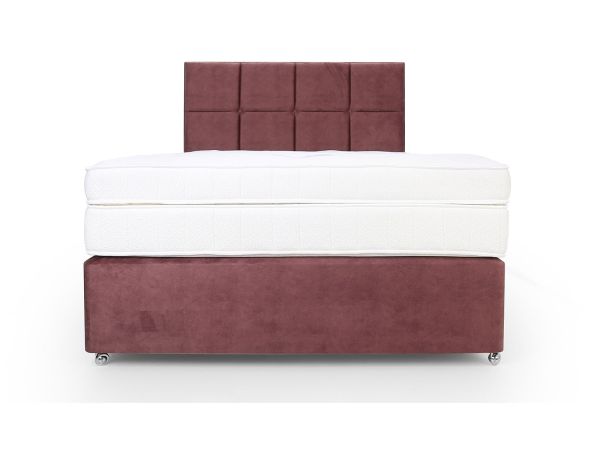 Symmetry 2500 Single firm edge 2 drawer divan set Standard Fabric