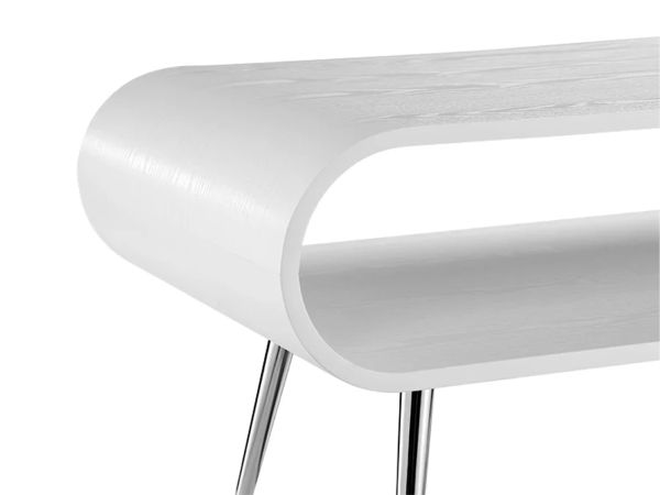 Anais Lamp table (White/Chrome)