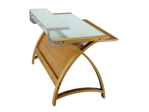 Qudos Office desk (130cm) (oak)