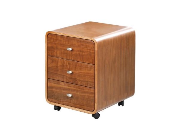 Qudos 3 drawer pedestal (walnut)