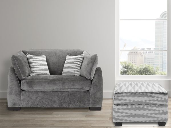 Harborne Large footstool (storage) - type D