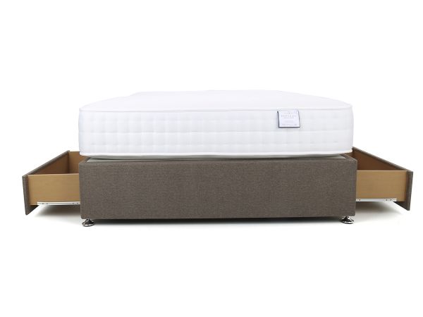 Kingham 2000 Double non drawer divan set