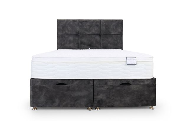 Hidcote Latex 1400 King size 2 drawer divan set