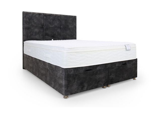 Hidcote Latex 1400 King size 2 drawer divan set