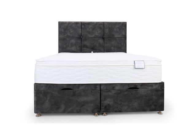 Hidcote Latex 1400 King size 2 drawer divan set