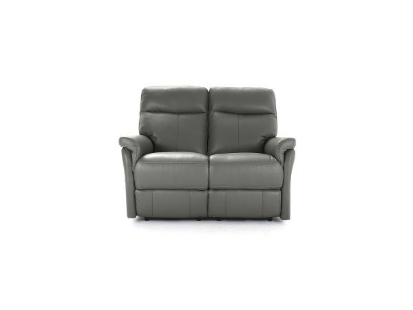 Bourton 2 seater (double power recliners) - type Standard D/S - Leather colour: 2517 Silver 80904