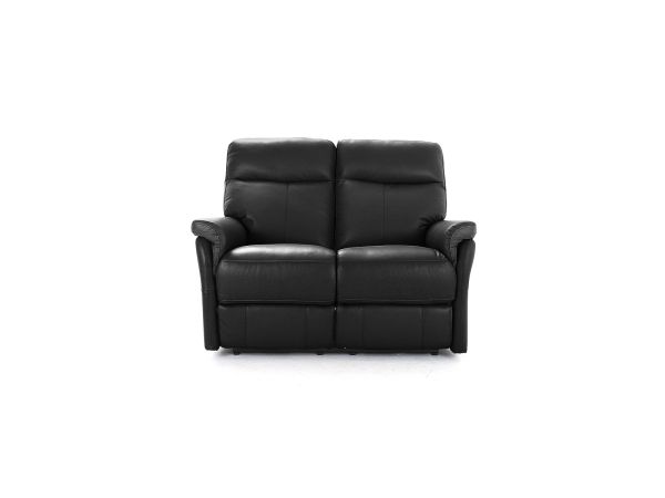 Bourton 2 seater (double power recliners) - type Standard D/S - Leather colour: 2512 Black 80907