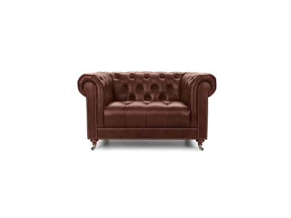 Bamburgh Snuggler sofa - type Special Leather
