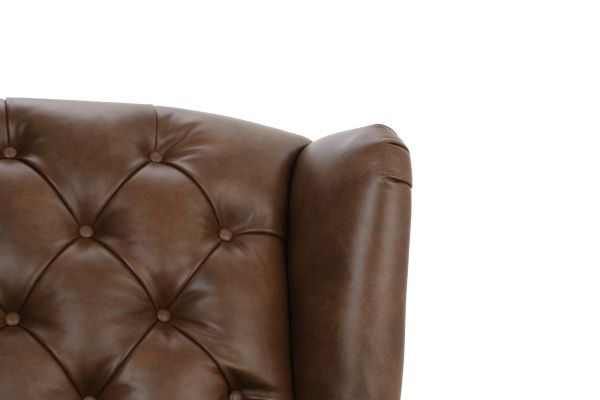 Bamburgh Wing chair - type Special Leather