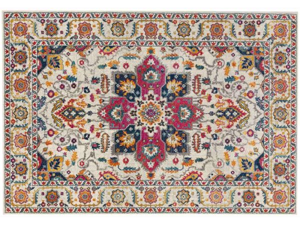 Nova 160x230cm Rug NV24 Persian White Multi