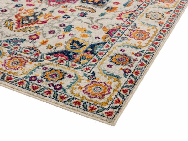 Nova 160x230cm Rug NV24 Persian White Multi