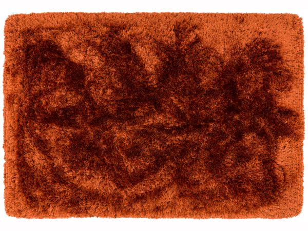 Plush 160x230cm Rug (Rust)