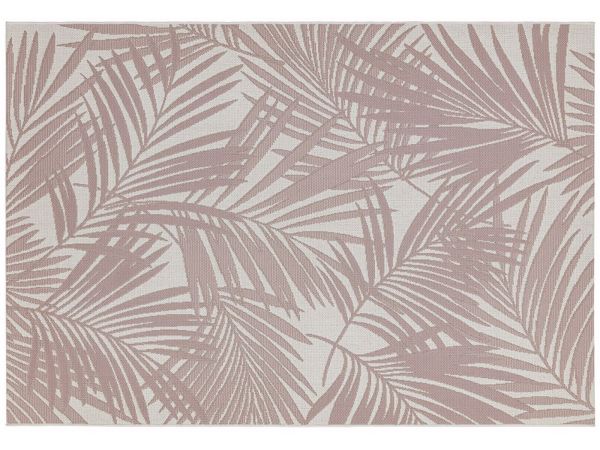 Patio 160x230cm rug 21 Pink Palm